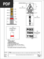 Plano Poste Media Tension Proyectso Pronied