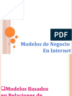 Modelos de Negocios en Internet