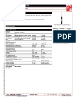 Rg213 Rgflex Coax Braided Cable: Product Data Sheet RG213-50JF