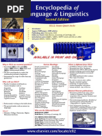 Encyclopedia of Language and Linguistics, 2nd Edition - Info