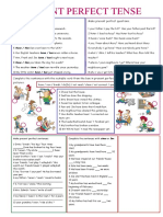 Present Perfect Tense: Choose The Correct Option. Make Present Perfect Questions