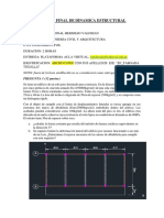 Examen Final de Dinamica Estructural