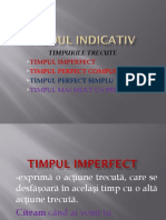 Timpurile Trecute - Modul Indicativ