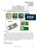 Datasheet of GPS Smart Antenna Module, LS20030 3: LOCOSYS Technology Inc