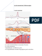 Anomalie Du Cycle Menstruel