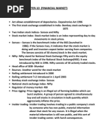 Xii B.studies CH-10 Financial Market PDF