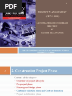 Project Management (CENG 6101) : BY Tadesse Ayalew (PHD)