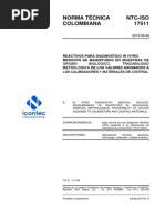 Norma Técnica Ntc-Iso Colombiana 17511