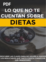 Lo Que No Te Cuentan Sobre Las Dietas Nuevo