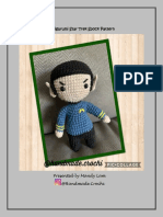 Amigurumi Star Trek Spock Pattern: Presented by Mandy Lam @handmade - Crochi