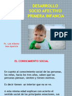 Desarrollo Socio Afectivo Primera Infancia