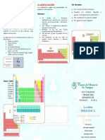 Triptico La Tabla Periodica