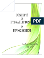 Concepts of Hydraulic Design in Piping System - 081818