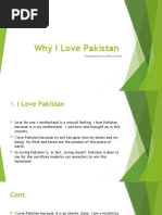 Why I Love Pakistan Presentation