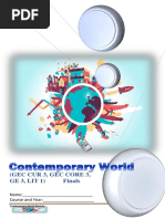 Contemporary World Final Modules