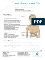 Signs of Respiratory Distress in Your Child: Signs To Look For