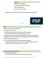 Understanding Strategies: - The Behavior Induced by A Particular MCS Is The Desired/anticipated One?