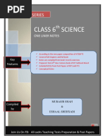 Class 6 Science: Shah Series