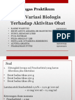 Kelompok 1 Praktikum Farmakologi