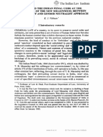 'Rape' and The Indian Penal Code at The Crossroads of The New Millennium: Between Patriarchiast and Gender Neutralist Approach