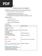 Maricar L. Costillas Detailed Lesson Plan in English 8