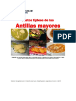 Unidad 5. Recurso 2. Lectura. Platos Típicos de Las Antillas Mayores