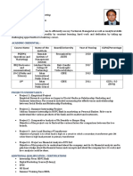 Kumar Saurav: Course Name Name of The Institute Board/University Year of Passing CGPA/Percentage