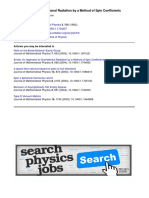 An Approach To Gravitational Radiation by A Method of Spin Coefficients