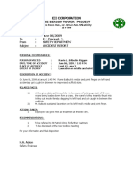 Accident Report Laceration at Left Hand