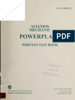 Aviation Mechanic Powerplant Written Test Book1992