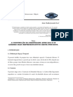 CONSTRUÇÃO DA IDENTIDADE AFRICANA E OS LIDERES MAIS REPRESENTATIVOS DESTE PROCESSO Final