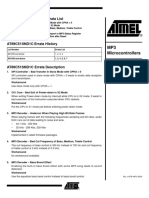 AT89C51SND1C Errata Sheet: MP3 Microcontrollers