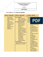 Texto de Opinião