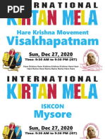 Int Kirtan Mela Centerwise Posters