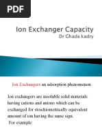 Ion Exchanger