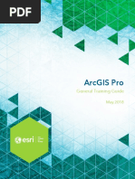 Arcgis Pro: General Training Guide