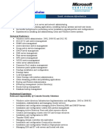 Sivakumar Dhanabalan: Profile Summary