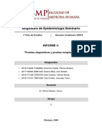 EPIDEMIO-SEM-G11-INFORME S4 - Pruebas Diagnósticas y Pruebas Terapéuticas