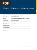 Mba SDG Assignment G.r.s.w.herath