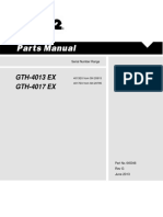 GTH-4013 EX GTH-4017 EX: Serial Number Range