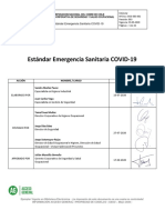 SIGO-EES-01 Estándar de Emergencia Sanitaria COVID-19 v003