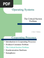 Operating Systems: The Critical-Section Problem