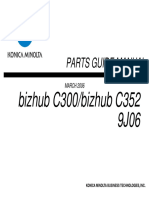 Parts Guide Manual: Bizhub C300/bizhub C352 9J06