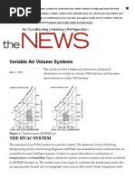 Variable Air Volume Systems