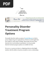 Personality Disorder Treatment Program Options: Home Addiction Mental Health Behavioral Health About Aac