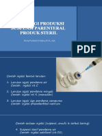 Teknologi Produksi Suspensi Parenteral Produk Steril: Deny Puriyani Azhary, M.Si., Apt