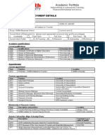 Academic Portfolio 2018 - November 3