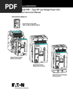 Series NRX With PXR - Type NF Low Voltage Power (Air) Circuit Breaker Instruction Manual