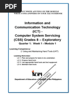 TLE-TE 7 - Q1 - W1 - Mod1 - ICT CSS