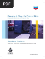 Chevron's Dropped Object Prevention Program